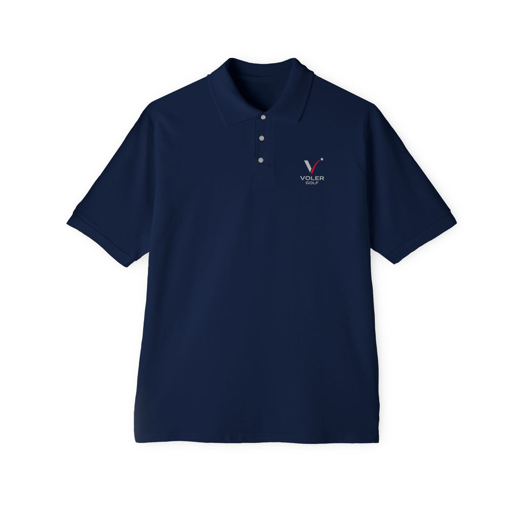 VolleR Logo Men's Piqué Polo - Classic Golf & Work Polo
