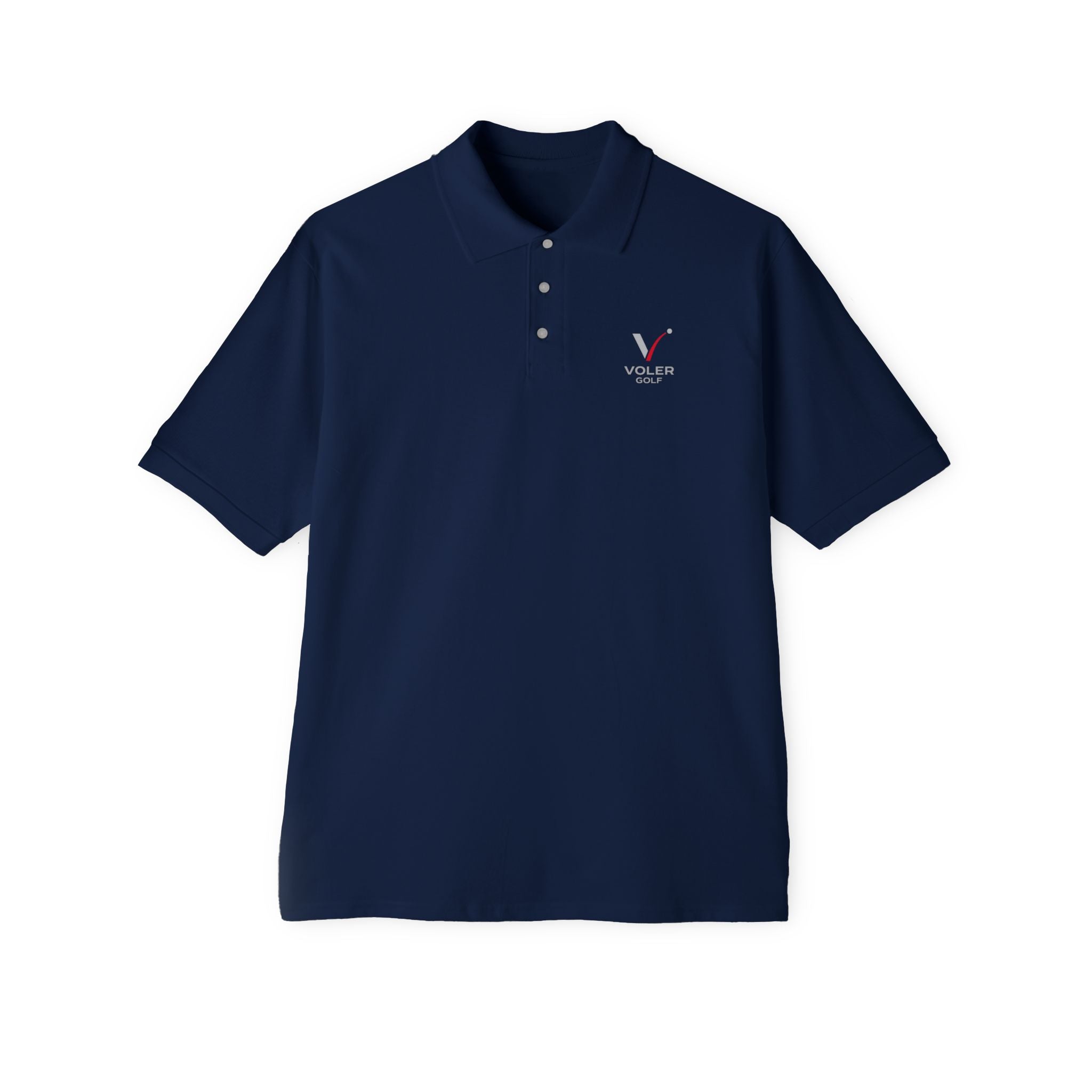 VolleR Logo Men's Piqué Polo - Classic Golf & Work Polo