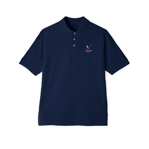 VolleR Logo Men's Piqué Polo - Classic Golf & Work Polo