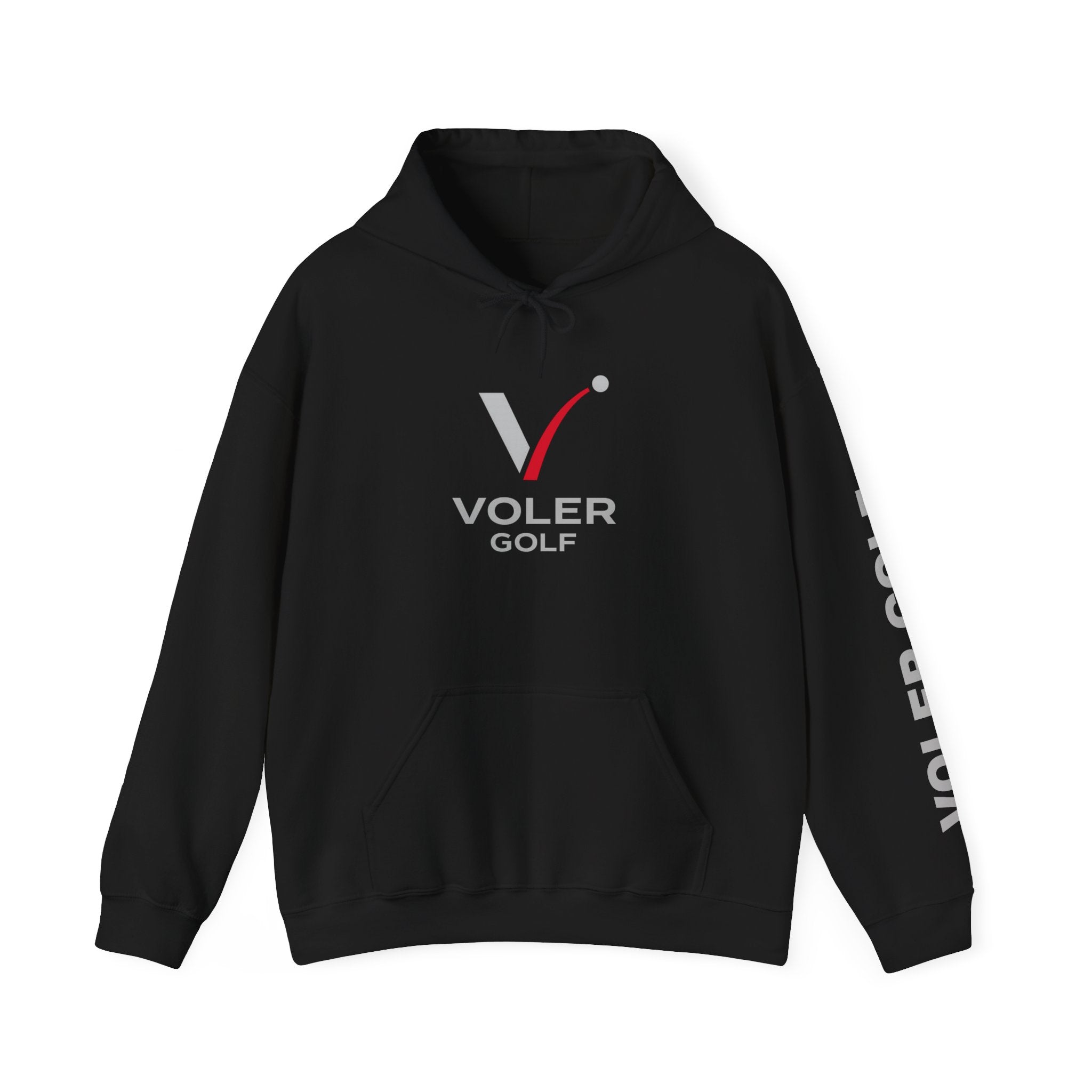 Golf Hoodie — Voler Golf Logo Pullover with Sleeve Branding
