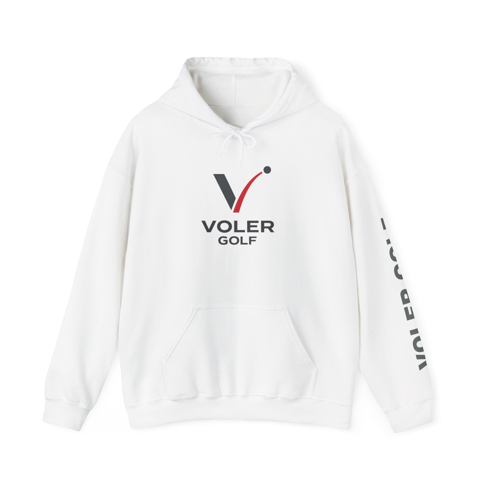 Golf Hoodie — Voler Golf Logo Pullover with Sleeve Branding